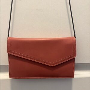 Elegant Coral Women's Crossbody Bag